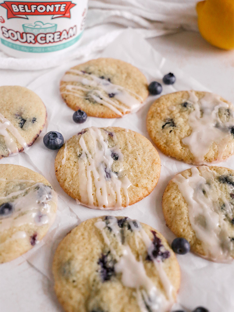 Lemon Blueberry Cookies