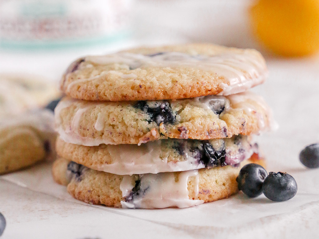 Lemon Blueberry Cookies