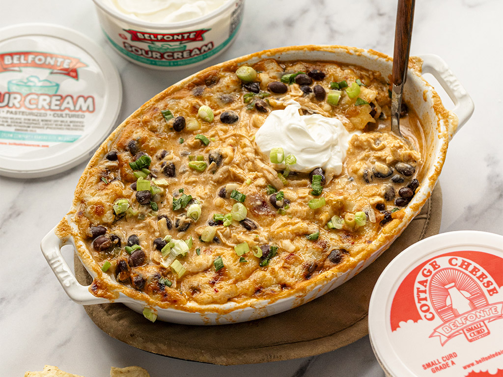 Creamy Chicken Enchilada Dip