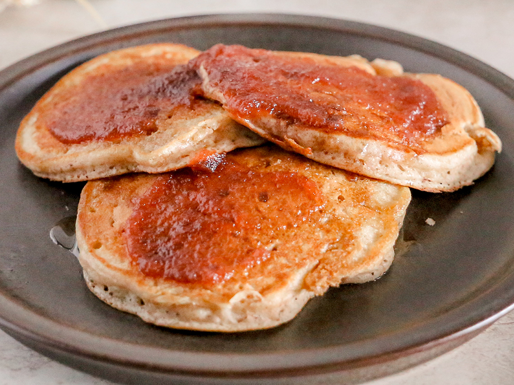 Apple Butter Pancakes