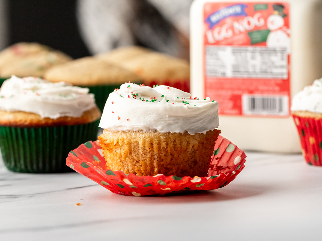 Eggnog Cupcakes