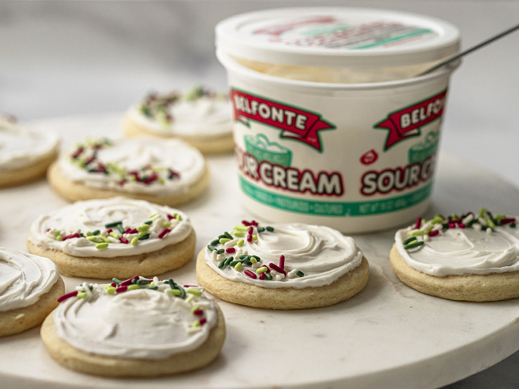 Sour Cream Sugar Cookies